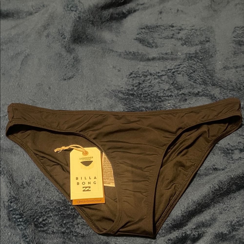 Billabong Black Lowrider Bikini Bottom